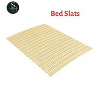 (90 x 200 cm) vidaXL Slatted Bed Base with Slats Bedroom Bed Slat Frame Mattress Foundation