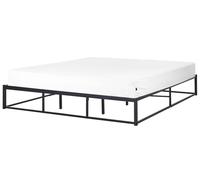 Slatted Bed VIRY 180 x 200 cm (EU Super King) Metal Black