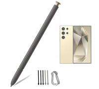 SLAUNT Galaxy S24 Ultra 5G S Pen (Without-Bluetooth) Replacement S Pen Tips Nibs Compatible with Galaxy S24 Ultra 5G SM-S928U S928W S928 Replacement Touch Pen+5xTips/Nibs (Yellow Gold)