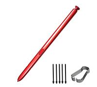 SLAUNT Note 10 Plus Pen Stylus Touch Galaxy Note 10 S Pen Replacement with Tips Tweezer Compatible with Samsung Galaxy Note10+ Note 10 Plus 5G N976 Note10 N970 (Without Bluetooth) (Red)