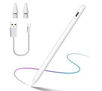 SLAUNT Stylus Pen for iPad Active Stylus Pen Apple Pencil Compatible with iPad (2018-2022) iPad Pro 11/12.9 in, iPad 6/7/8th, iPad Air /Mini Palm Rejection Tilt Sensitive