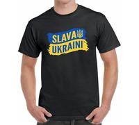 Slava Ukraini Glory to Ukraine Yellow Mens T Shirt Pure Cotton Support Ukraine Stand with Ukraine4 66