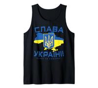 Slava Ukraini Shirt Ukrainian Tryzub Ukraine Tank Top