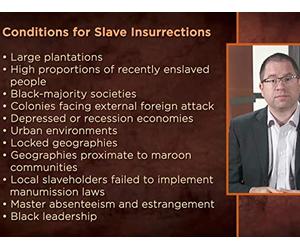 Slave Insurrections in the 18th Century