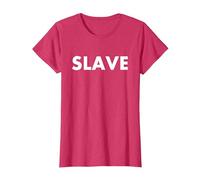 Slave T-Shirt, Women, Red Heather, X-Large
