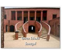 Slaves House on Goree Island in Senegal, Fridge Magnet