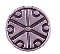 Slavic Mythology Thunder God Perun Symbol Eagle World Tree Thor Slavs Pagan 1.1" Enamel Pin Badge