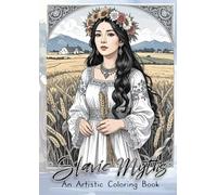 Slavic Myths - An Artistic Coloring Book: 30 single-sided scenes • thin line art • subtle hatching • A4