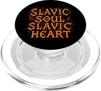 Slavic Soul Heart Fire Pagan Spirit Folk Pride PopSockets PopGrip for MagSafe