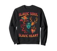 Slavic Soul Heart Pagan Forest Spirit Myth Nature Sweatshirt
