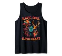 Slavic Soul Heart Pagan Forest Spirit Myth Nature Tank Top