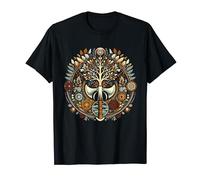 Slavic Spirits World Tree & Perun's Axe T-Shirt
