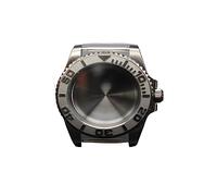 SLAVIK 40mm Cases Men's Watch Parts Stainless Steel Sapphire Glass Daytona Yacht-Master Compatible with Nh35 Nh36 ETA 2824 Miyota 8215 Movement (Color : Black 3, Size : ETA 2824)