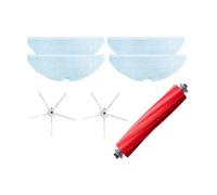 SLAVIK S7 Accessories Mop Washable Hepa Filter Side Brush Roller Main Brush Compatible With S7+ Robot Vacuum Cleaner Spare Parts (Color : S7 pack v5 white)