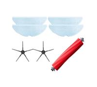 SLAVIK S7 Accessories Mop Washable Hepa Filter Side Brush Roller Main Brush Compatible With S7+ Robot Vacuum Cleaner Spare Parts (Color : S7 pack v5 black)