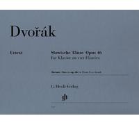 Slavonic Dances op. 46 piano (4 hands) Dvořák G. Henle Verlag Paperback
