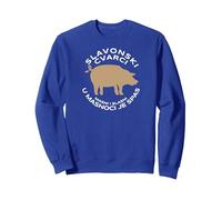 Slavonski Cvarci Grief - Balkan Specialities Collection Sweatshirt, Adult Unisex, Royal Blue, Large