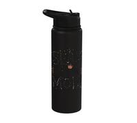 Slay at Home Mom Empowerment Quote Crown Stainless Steel Insulated Water Bottle