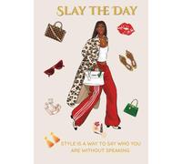 Slay the Day: Leopard Print Lined Journal for Fierce & Fabulous Women