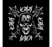 Slayer Bandana Wehrmacht Band Logo Official Black One Size