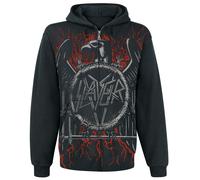 Slayer Black Eagle Hoodie Jacket black S