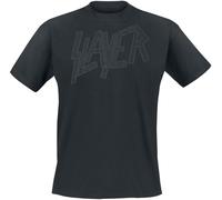 Slayer Black On Black Logo T-shirt black M