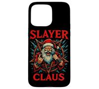 Slayer Claus Metal Blegh Santa Christmas Case for iPhone 15 Pro Max