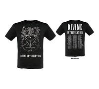 Slayer Divine Intervention 2014 Dates Official Tee T-Shirt Mens Unisex (X-Large) Black