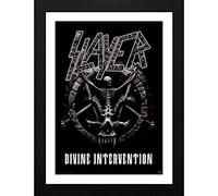 Slayer Divine Intervention 30 x 40cm Framed Collector Print