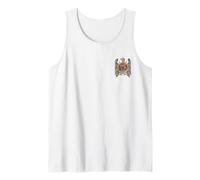 Slayer - Eagle Small Logo White Tank Top