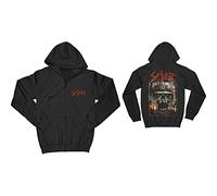 Slayer - Terminal Slayer: Zipped Etched Skull (Back Print) (Felpa Con Cappuccio Unisex Tg. 4XL)
