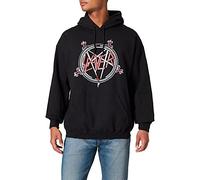 Slayer Pentagram Mens Black Pullover Hoodie
