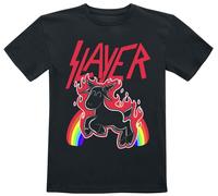 Slayer Kids - Rainbow Goat T-Shirt black 4 Years