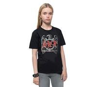 Slayer Kids Tee: Eagle - 13 - 14 Years - Black