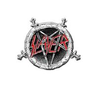 Slayer Logo Badge (One Size) (Black/Grey)