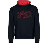 Slayer Logo Hoodie black red M