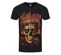 Slayer Men's Crowned Skull Short Sleeve T-Shirt, Black, Small