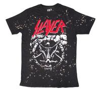 Slayer Men's Divine Splatter T-Shirt in Black | Size: Small Slayer Black S