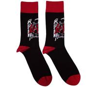 Slayer Men's Eagle Crest Ankle Socks in Black | Size: 4-7 Slayer Black 4-7