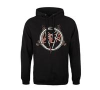 Slayer Men's Pentagram Pullover Hoodie in Black | Size: XL Slayer Black XL