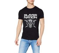 Slayer Men's Slayer Nation T-Shirt, Black, X-Large
