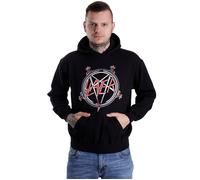 Slayer - Pentagram - Hoodie - black - S - 80% Cotton, 20% Polyester S