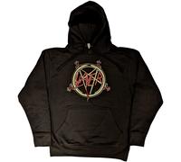 Slayer Pullover Hoodie: Pentagram OFFICIAL NEW