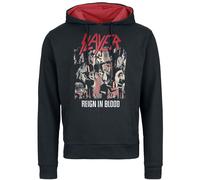 Slayer Reign In Blood Hoodie black red L