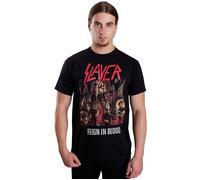 Slayer - Reign In Blood - T-Shirt - black - M - 100% Cotton M