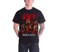 Slayer Reign In Blood T-Shirt in Black | Size: Small Slayer Black S
