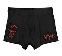 Slayer Scratchy Band Logo Boxer Shorts S