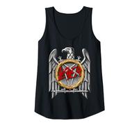 Slayer Silver Eagle Tank Top, Women, Black, Medium