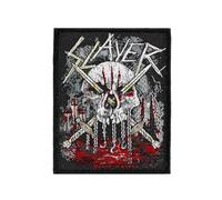 Slayer Skull & Swords Patch Black 8x10cm