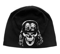 Slayer Soldier Skull Summer Jersey Beanie Hat in Black Slayer Black One Size